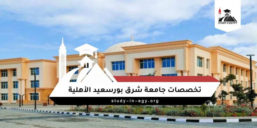 تخصصات جامعة شرق بورسعيد الأهلية