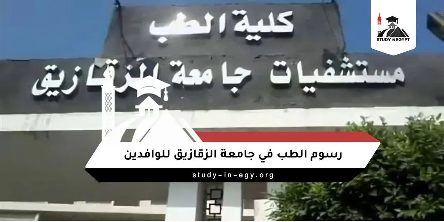 رسوم الطب في جامعة الزقازيق للوافدين