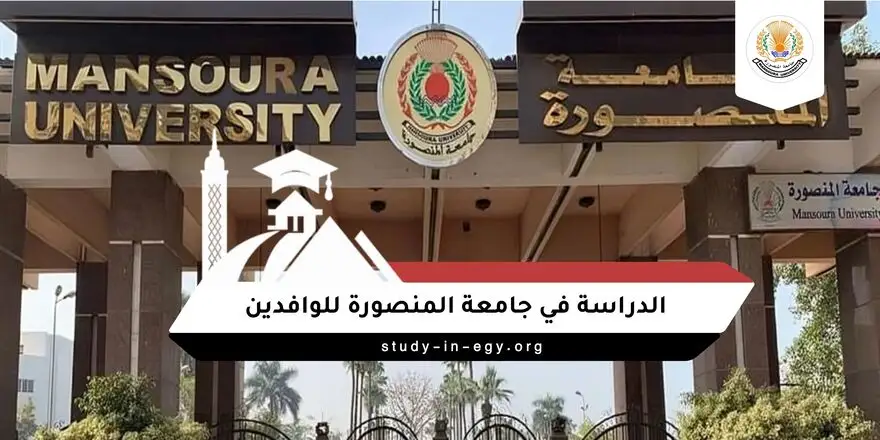 الدراسة في جامعة المنصورة للوافدين