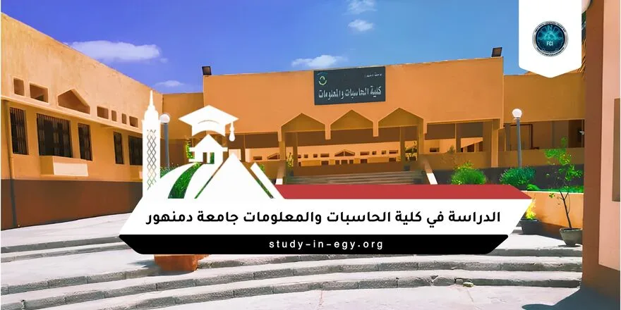 الدراسة في كلية الحاسبات والمعلومات جامعة دمنهور