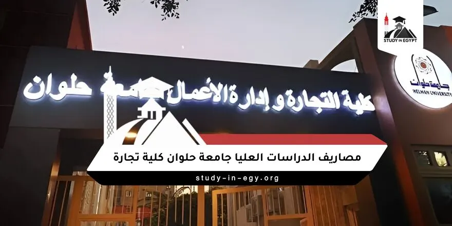 مصاريف الدراسات العليا جامعة حلوان كلية تجارة