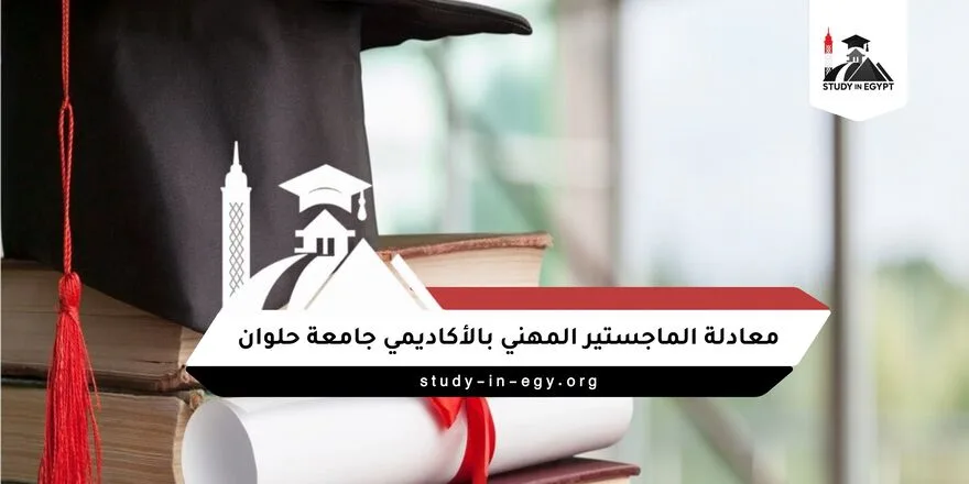 معادلة الماجستير المهني بالاكاديمي جامعة حلوان