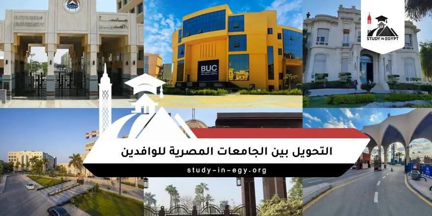 التحويل بين الجامعات المصرية للوافدين