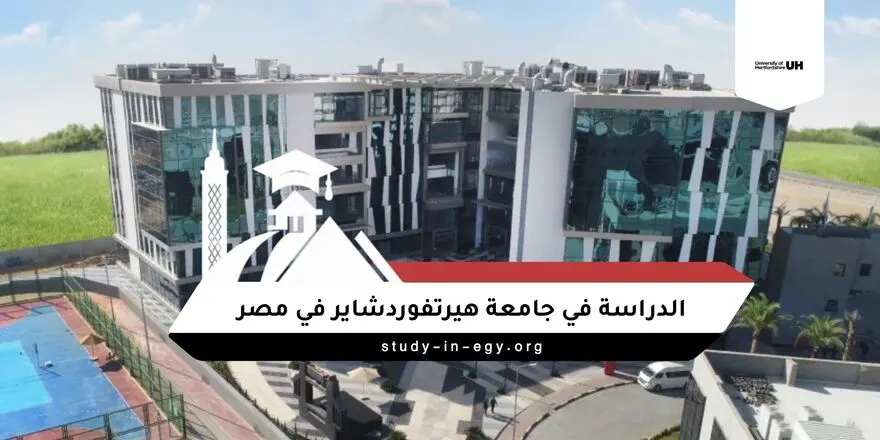 الدراسة في جامعة هيرتفوردشاير في مصر