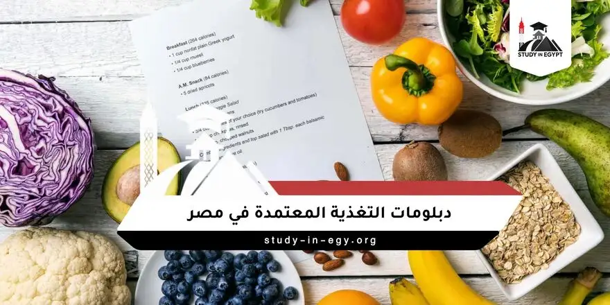 دبلومات التغذية المعتمدة في مصر